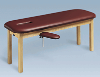 Adjustment/Examination Table - Bailey Model 9800 with Adjustable Arm Supports -  Model 9882