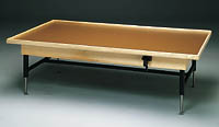 Economy Raised Rim Manual  Mat Table - Bailey Model 4110