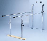 Wall Mounted Folding Parallel Bars - Bailey Model 595