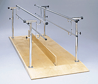 Platform Mounted Parallel Bars by Bailey Model 540