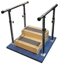 Mini Parallel Bars -  Bailey Model 3100 to use with Step Stools