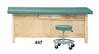 Treatment Table - Bailey Model 447 with PT Stool 747
